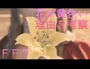 ＦＦ７で花が黄色い理由
