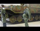 WWII GERMAN INFANTRY 　1/48 TAMIYA & エレファント 1/48 TAMIYA