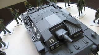 WWII GERMAN INFANTRY 　1/48 TAMIYA &  3号突撃砲戦車　1/48 TAMIYA