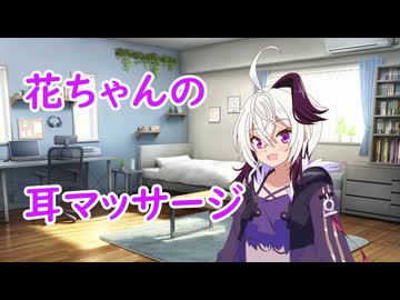 花ちゃんの寝起き耳マッサージ