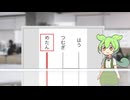 異動することになったずんだもん