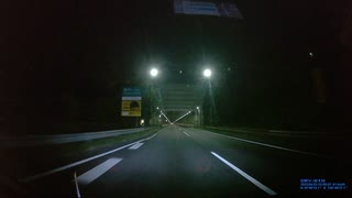 山梨県・笹子トンネル（4717m）① (1440p)