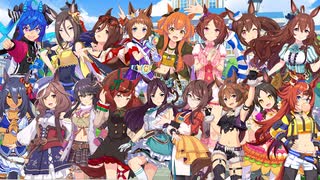 1996年のウマ娘達が実際に走ったレース集