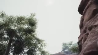 □オーストラリアの奥地で信じられないUFO目撃！オーストラリアの奥地の人里離れた岩場を探索中に、SF映画から抜け出たような忘れられない瞬間を体験しました！□岩から現れ、信じられないほどのスピードで