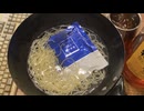 清潔なパスタ作ってみた（ハイボール）
