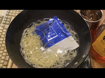 清潔なパスタ作ってみた（ハイボール）