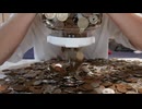 【2年9ヵ月】1000日間パチンコ貯金で貯め続けた小銭貯金箱を開封していくよ！