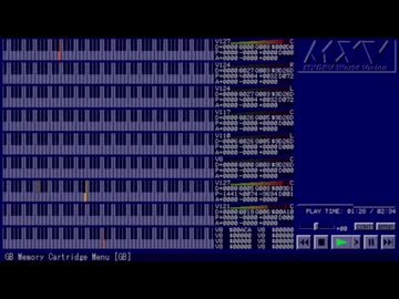 ym2151音源でGBメモリカートリッジ(GB起動)のメニューBGM