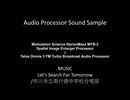 Let's Search For Tomorrow/市川市立南行徳中学校合唱部 Broadcast Audio Processor Sound Sample