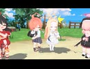 トリニティ学園交流会D 制服ネルペロロ様破壊