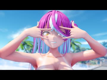 【MMD】宝鐘マリン - Savage【ホロライブ】