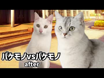 【猫ミーム】バケモノVSバケモノ after