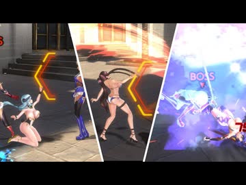子供に勝てない無様対魔忍三人衆