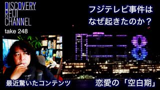 DR#248「フジテレビ問題はなぜ起きたのか？ I Like Moviesを観よ「バーバレラ」が凄い、他」