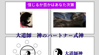 大道師　神のパートナー式神　まず10円で縁を作り　癌寛解後ご送光しましょう　#霊猫守護神