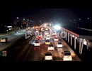 Highway vehicles stuck in a Traffic jam