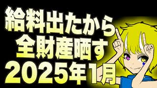 【株】給料出たから全財産晒す(2025年1月31日)