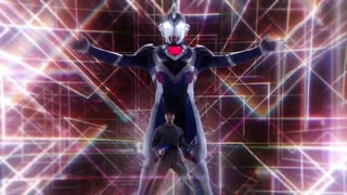 ウルトラマンZと初代ウルトラマン憑依から初変身の比較動画