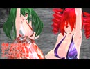 【MMD】絶望で彩って【重音テト　櫻花アリス】
