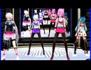 MMD、ハク、ルカ、IA、ミク、計4人、で、SweetDevil（ReolCover）