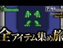 【全アイテム集め旅】カエルになって飛んで跳ねて壁紙貼り作業動画【テラリア】DAY45