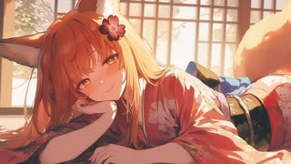 元気でやんちゃなおキツネ娘