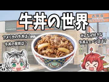 【夜の飯テロ】意外と知らない！牛丼の世界【ゆっくり解説】