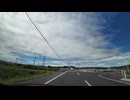 宮城県北　佐沼、石巻、松島方面ドライブ16　県道43号線　石巻、松島方面へ　矢本付近　2024　0811　マツダ２車載