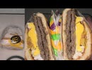 マクドナルドの倍エッグチーズバーガーを食べました。 #マクドナルド　#エッグチーズバーガー　#エグチ