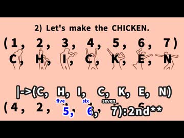 【カラオケ動画】THE CHICKEN【オフボーカル】