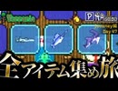 【全アイテム集め旅】３連続で魚ツール釣り上げコンプ作業動画【テラリア】DAY47