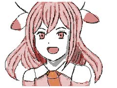 うごくメモ帳でイリヤスフィール(プリヤ)描いてみた