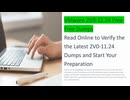 VMware 2V0-11.24 Free Dumps - Read Online to Verify the Latest 2V0-11.24 Dumps and Start Preparation