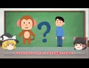 【ゆっくり雑学解説】人間はサルから進化していない!? 進化論の誤解をわかりやすく解説!