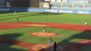 創価大  齋藤優羽〜青学 青山達史をショートフライ＜明治神宮大会 決勝 青学 対 創価大 2024年11月25日＞