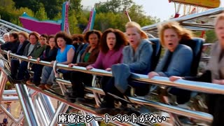 【コント】死者続出！？ヤバすぎる「地獄の遊園地」アトラクションだった！ 外人 アテレコ 笑いネタ動画