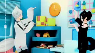 【ダンス】水色侵略【#マルマルフォレスト#野狐珀#大狼カルナ#ヤッカル】