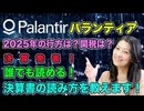 【PLTR】2025年の米株の行方は？関税は？だれでもよめる決算書の読み方教えます！