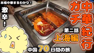 【ガチ中華】本場中華を食べ続ける！ 上海編 第二話 【中国70日間の旅】正宗中国菜游记 第二集 油条 豆腐脑 葱油饼 火锅 带鱼面