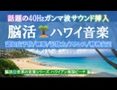 脳活ハワイアン音楽｜40Hzガンマ波で認知症予防＆脳機能改善・深い睡眠＆ストレス解消