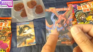 最強王図鑑カードグミカード開封！
