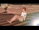 【DoaXvv/かすみ】ポーズ:体育座り・ゆらゆら/水着:深緑の体操着