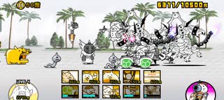 黄金にゃんこ塔50階無課金