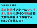 第912回『高市新党呼びかけはなりすまし保守の謀略◇石破首相支持率調査は日本製普及NEWSで実施します』【「水間条項」会員動画】