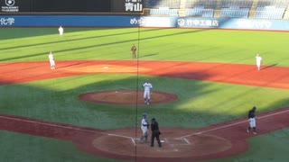 青学 鈴木泰成〜創価大 林旭洋を三振＜明治神宮大会 決勝 青学 対 創価大 2024年11月25日＞