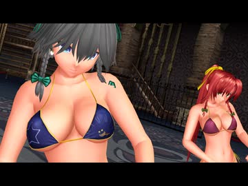 【東方MMD】咲夜と美鈴にELECTを踊ってもらった