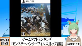 【動画News】ゲームソフトランキング、「モンスターハンターワイルズ」トップ継続(2024/02/17)