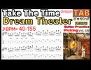 [Speed Up]Take The Time Unison TAB / Dream Theater Guitar John Petrucci テイクザタイム ギター ジョンペトルーシ