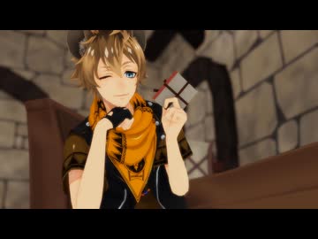【MMD+人力ツイステ】ラギーにチョコをあげたよ！【ラギー・ブッチ】
