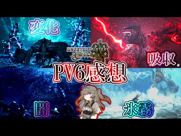ワイルズのPV6を見た感想です